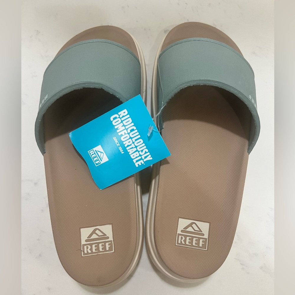 Reef Sandals in Blue and Brown